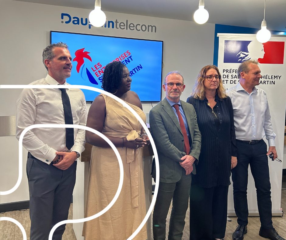 Dauphin Telecom, entreprise leader du club de la CCISM « Les Entreprises s’engagent » : un engagement concret pour le territoire