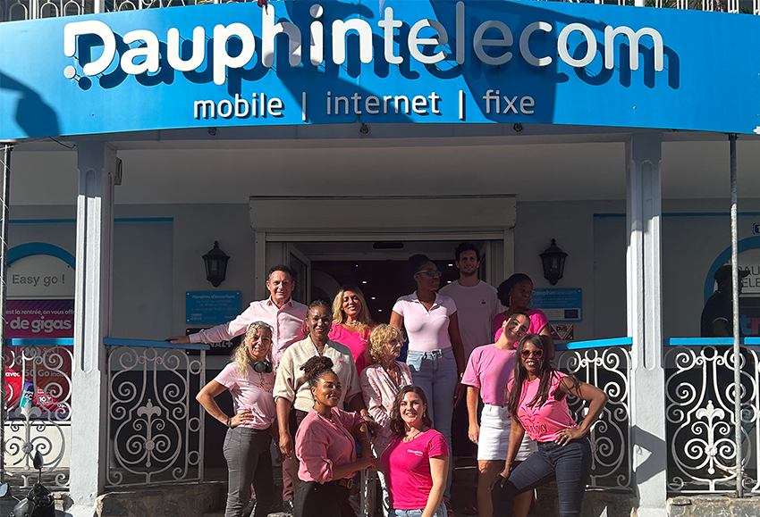 Dauphin Telecom s&rsquo;engage contre le cancer dans le cadre d&rsquo;Octobre Rose